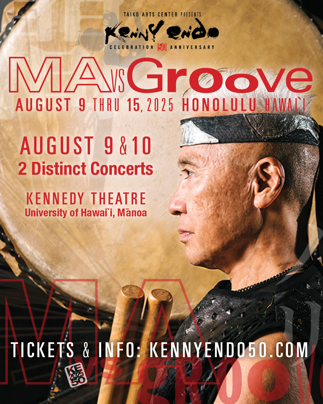 間 MA vs GROOVE: Kenny Endo’s 50th Anniversary Concerts
